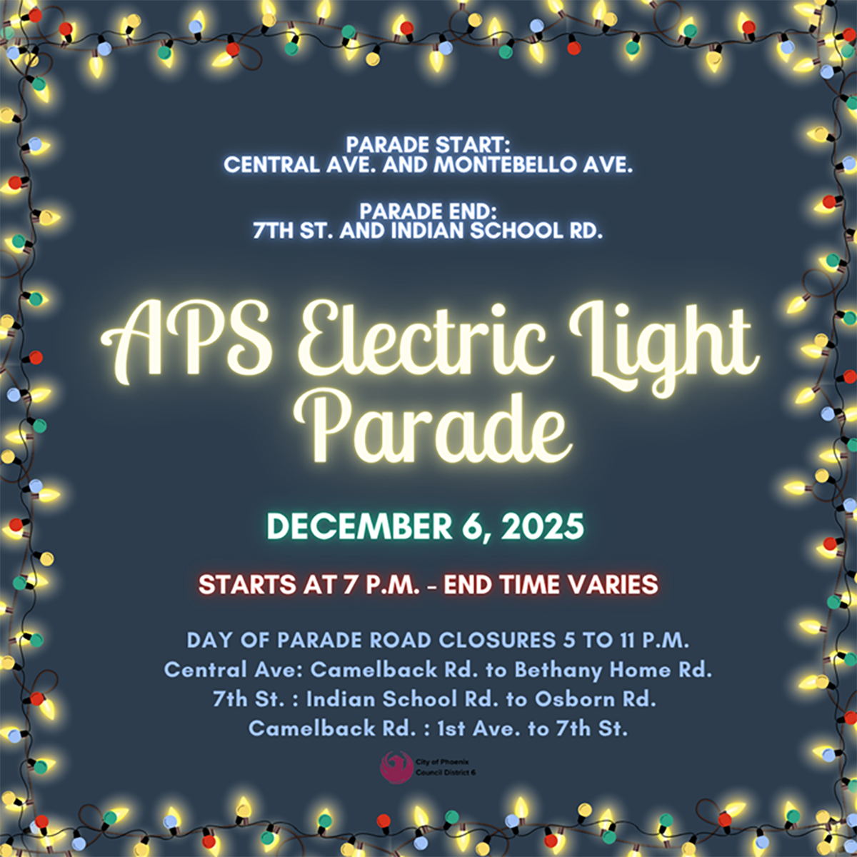 Electric Light Parade 2025